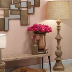 Budapest 72 Inch 150 Watt Natural Wood Floor Lamp Portable Light -Home Decorate Shop 1buda flwd 2