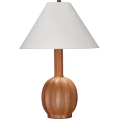 Cole 30.5 Inch 150.00 Watt Tan Table Lamp Portable Light