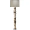 Forrester 69 Inch 150.00 Watt Birch Veneer Floor Lamp Portable Light