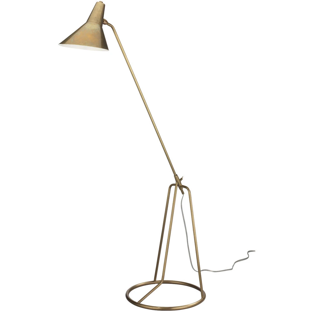 Franco Tri-Pod 55 Inch 100.00 Watt Antique Brass Floor Lamp Portable Light 1 Franco Tri-Pod 55 Inch 100.00 Watt Antique Brass Floor Lamp Portable Light