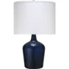 Plum Jar 29 Inch 150.00 Watt Navy Table Lamp Portable Light
