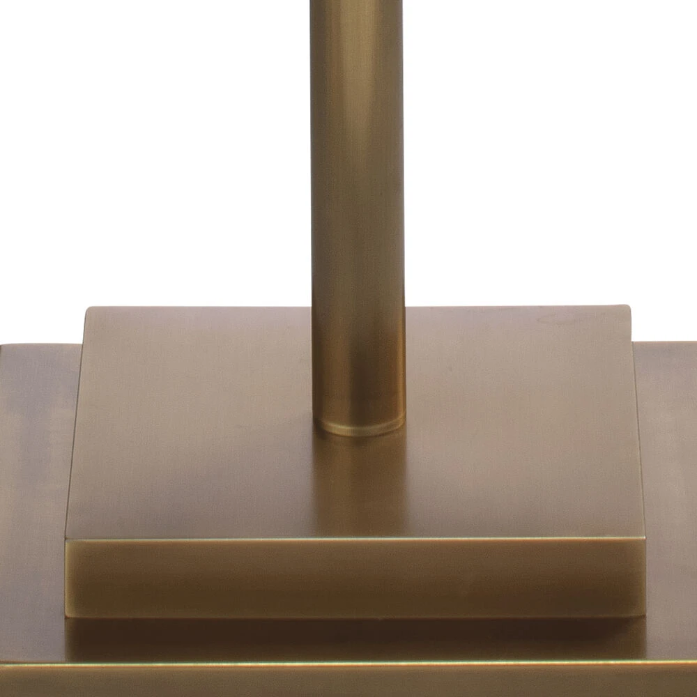 Jud 67 Inch 100.00 Watt Antique Brass Floor Lamp Portable Light 4 Jud 67 Inch 100.00 Watt Antique Brass Floor Lamp Portable Light - Image 4