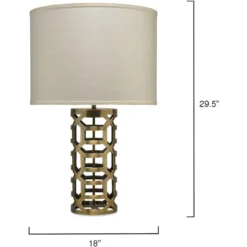 Labyrinth 30 Inch 150.00 Watt Antique Brass Metal Table Lamp Portable Light 7 Labyrinth 30 Inch 150.00 Watt Antique Brass Metal Table Lamp Portable Light -Home Decorate Shop 1laby tlab 2