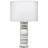 Monument 32 Inch 150.00 Watt White Marble Table Lamp Portable Light