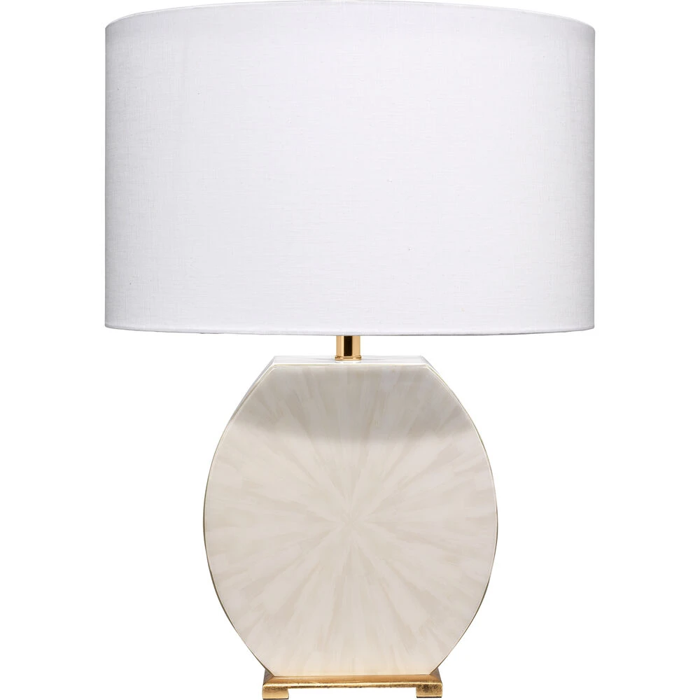 Radiant 27 Inch 150.00 Watt Cream Horn Lacquer W/ Gold Leaf Metal Base Table Lamp Portable Light 1 Radiant 27 Inch 150.00 Watt Cream Horn Lacquer W/ Gold Leaf Metal Base Table Lamp Portable Light