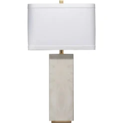 Reflection 28 Inch 150.00 Watt Horn Lacquer W/ Gold Leaf Accents Table Lamp Portable Light
