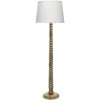 Revolution 63 Inch 150.00 Watt Bleached Wood Floor Lamp Portable Light