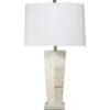 Spectacle 31 Inch 150.00 Watt Horn Lacquer W/ Gold Leaf Accents Table Lamp Portable Light