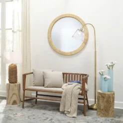 Agave 17.75 X 12 Inch Natural Wood Side Table 13 Agave 17.75 X 12 Inch Natural Wood Side Table -Home Decorate Shop 20agav stwd 5