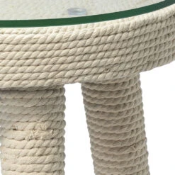 Anchor 20 X 16 Inch White Side Table -Home Decorate Shop 20anch stwh 7