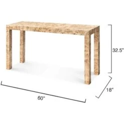 Archer 60 Inch Natural Console -Home Decorate Shop 20arch cona 2