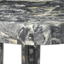 Artemis 20 X 16 Inch Black Resin Side Table 7 Artemis 20 X 16 Inch Black Resin Side Table -Home Decorate Shop 20arte lgbk 3