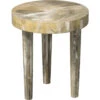 Artemis 16 X 16 Inch Pearl Resin Side Table