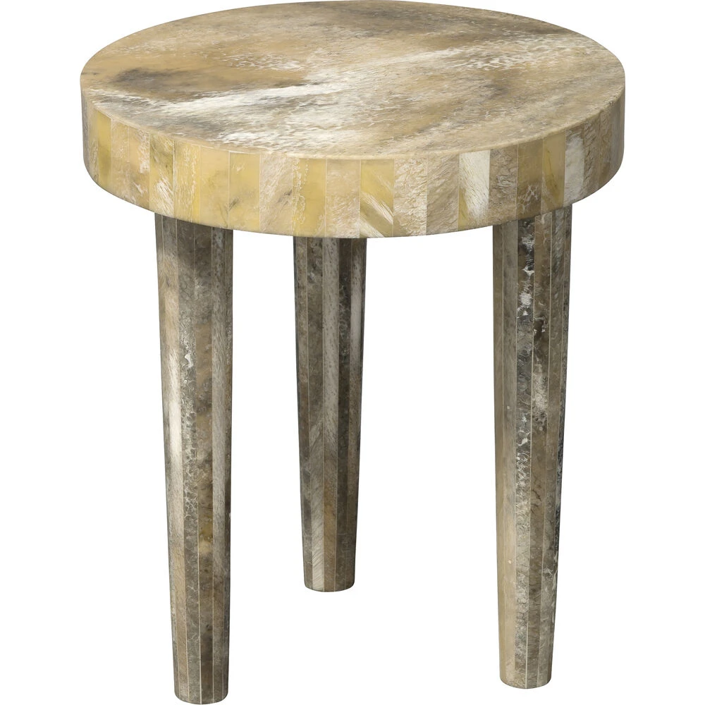 Artemis 16 X 16 Inch Pearl Resin Side Table 1 Artemis 16 X 16 Inch Pearl Resin Side Table
