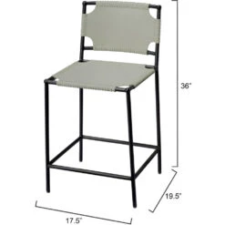 Asher 36 Inch Grey Counter Stool 9 Asher 36 Inch Grey Counter Stool -Home Decorate Shop 20ashe csdg 2