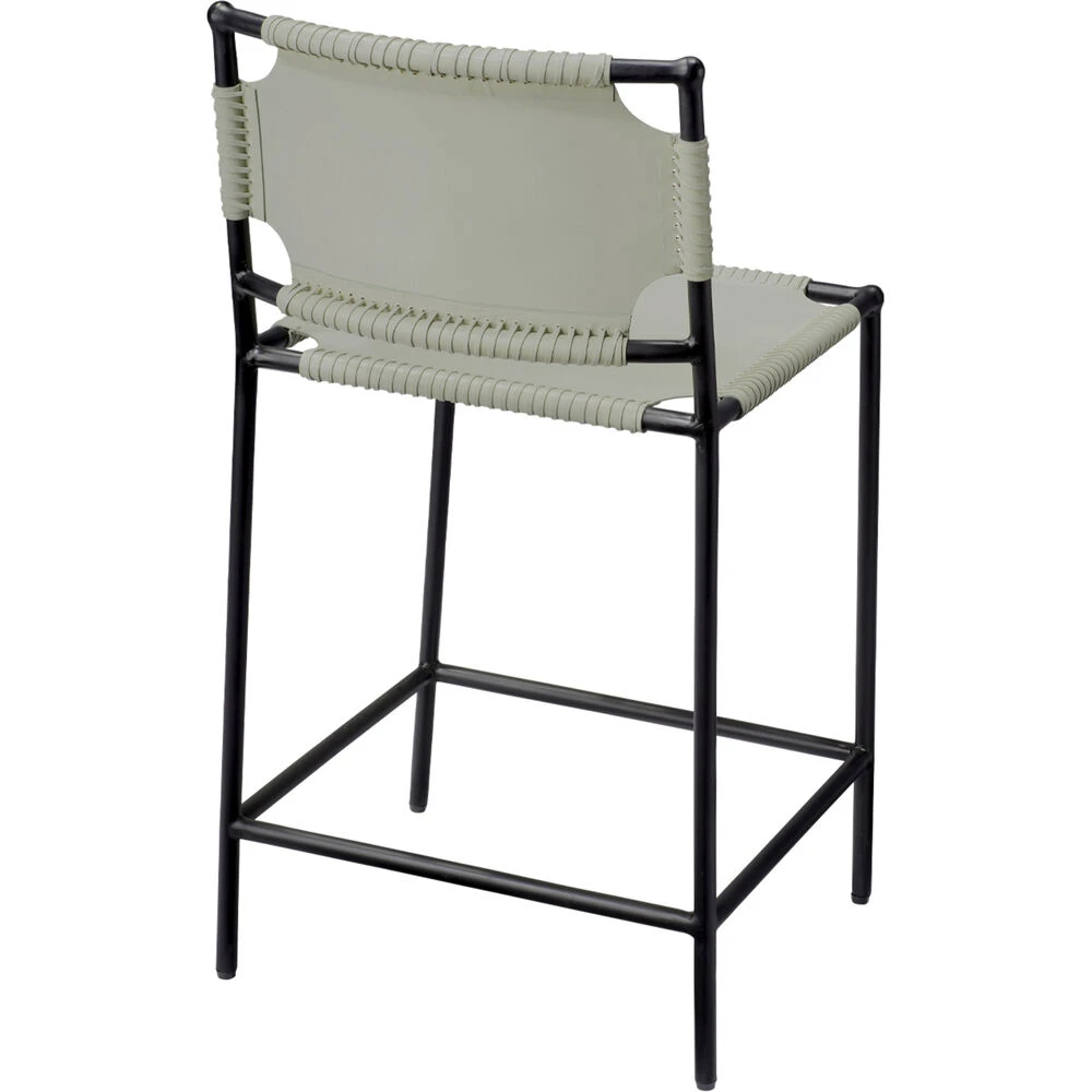 Asher 36 Inch Grey Counter Stool 5 Asher 36 Inch Grey Counter Stool - Image 5