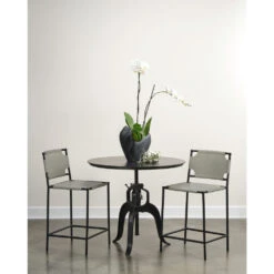 Asher 36 Inch Grey Counter Stool 13 Asher 36 Inch Grey Counter Stool -Home Decorate Shop 20ashe csdg 6