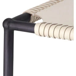 Asher 35 Inch Off-White Leather & Black Metal Counter Stool -Home Decorate Shop 20ashe csow 3