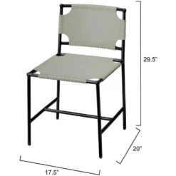 Asher Grey Dining Chair 9 Asher Grey Dining Chair -Home Decorate Shop 20ashe dcdg 2