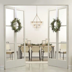 Asher Off White Leather & Black Forged Iron Dining Chair -Home Decorate Shop 20ashe dcwh 13