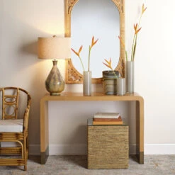 Captain Square 20 X 18 Inch Natural Side Table -Home Decorate Shop 20capt sqna 4