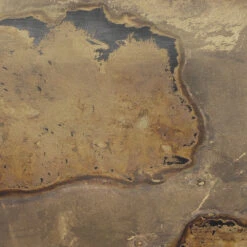 Crown 24 X 21 Inch Acid Washed Metal Side Table 8 Crown 24 X 21 Inch Acid Washed Metal Side Table -Home Decorate Shop 20crow lgaw 3