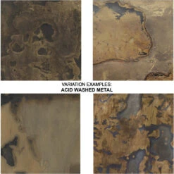 Crown 19 X 17 Inch Acid Washed Metal Side Table 13 Crown 19 X 17 Inch Acid Washed Metal Side Table -Home Decorate Shop 20crow smaw 4