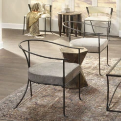 Crown 19 X 17 Inch Acid Washed Metal Side Table 17 Crown 19 X 17 Inch Acid Washed Metal Side Table -Home Decorate Shop 20crow smaw 8