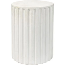 Fluted Column End & Side Table