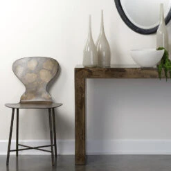 McCallan Metal Acid Washed Metal Dining Chair -Home Decorate Shop 20mcca chaw 12