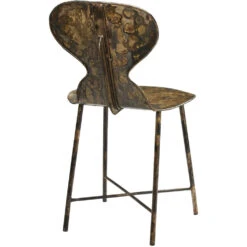 McCallan Metal Acid Washed Metal Dining Chair -Home Decorate Shop 20mcca chaw 2