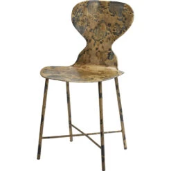 McCallan Metal Acid Washed Metal Dining Chair -Home Decorate Shop 20mcca chaw 3