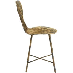 McCallan Metal Acid Washed Metal Dining Chair -Home Decorate Shop 20mcca chaw 4