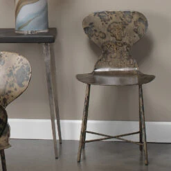 McCallan Metal Acid Washed Metal Dining Chair -Home Decorate Shop 20mcca chaw 6