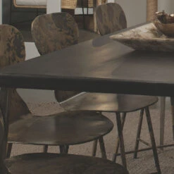 McCallan Metal Acid Washed Metal Dining Chair -Home Decorate Shop 20mcca chaw 8