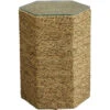 Peninsula 21 X 15 Inch Natural Sea Grass Side Table