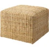 Natural Rattan Ottoman & Stool