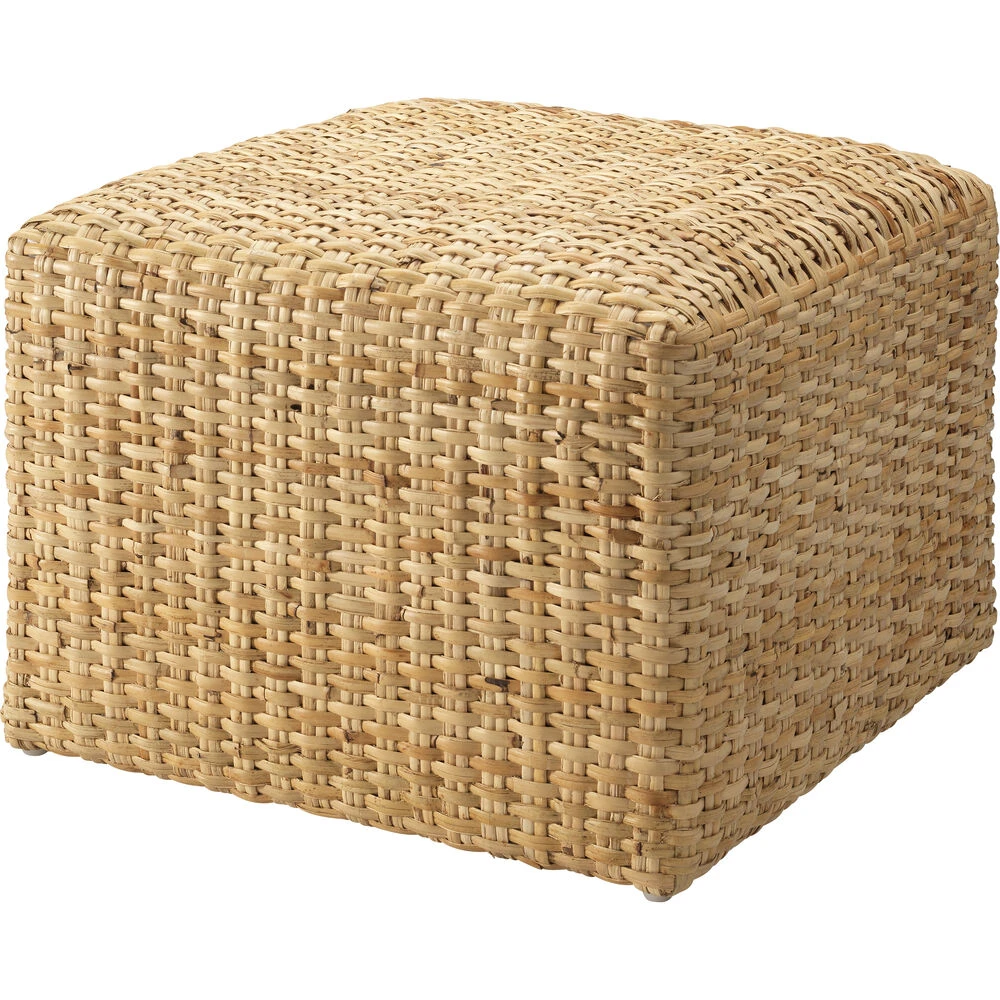 Natural Rattan Ottoman & Stool 1 Natural Rattan Ottoman & Stool