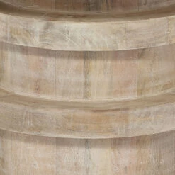 Revolve 24 X 24 Inch White Washed Side Table -Home Decorate Shop 20revo stna 3