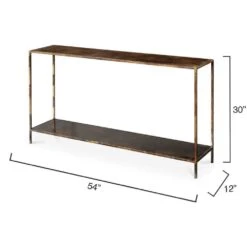 Royal 54 Inch Brown Console Table -Home Decorate Shop 20roya coaw 2