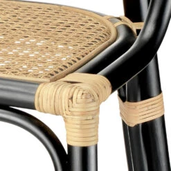 Saltwater 39 Inch Black & Natural Rattan Barstool -Home Decorate Shop 20salt bsbk 1