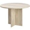 Sama White Patina Bistro Dining Table