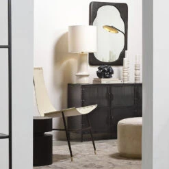 Vitrino 50 Inch Black 6 Door Console -Home Decorate Shop 20vitr6 cobk 5