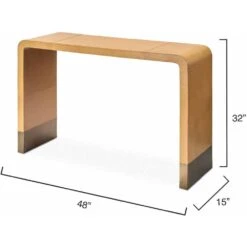 Waterfall 48 Inch Brown Console 7 Waterfall 48 Inch Brown Console -Home Decorate Shop 20wate coca 2