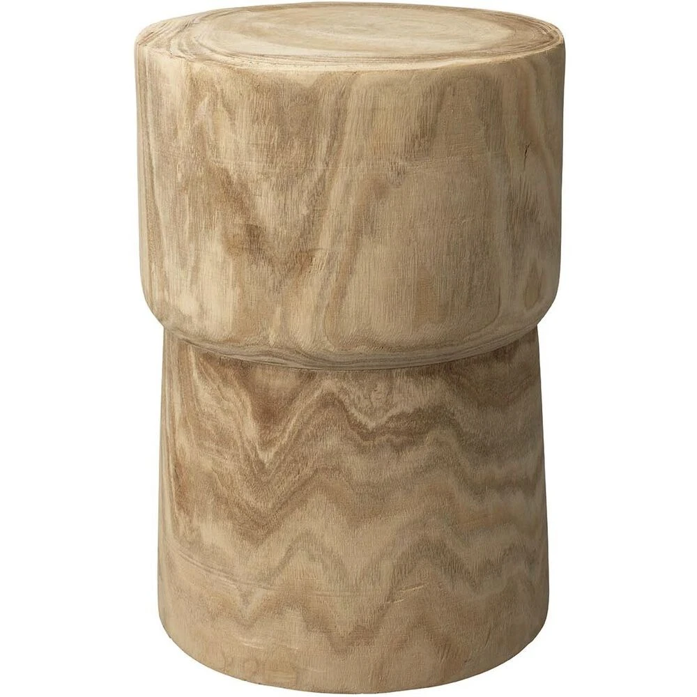 Yucca 17.75 X 12 Inch Natural Wood Side Table 1 Yucca 17.75 X 12 Inch Natural Wood Side Table