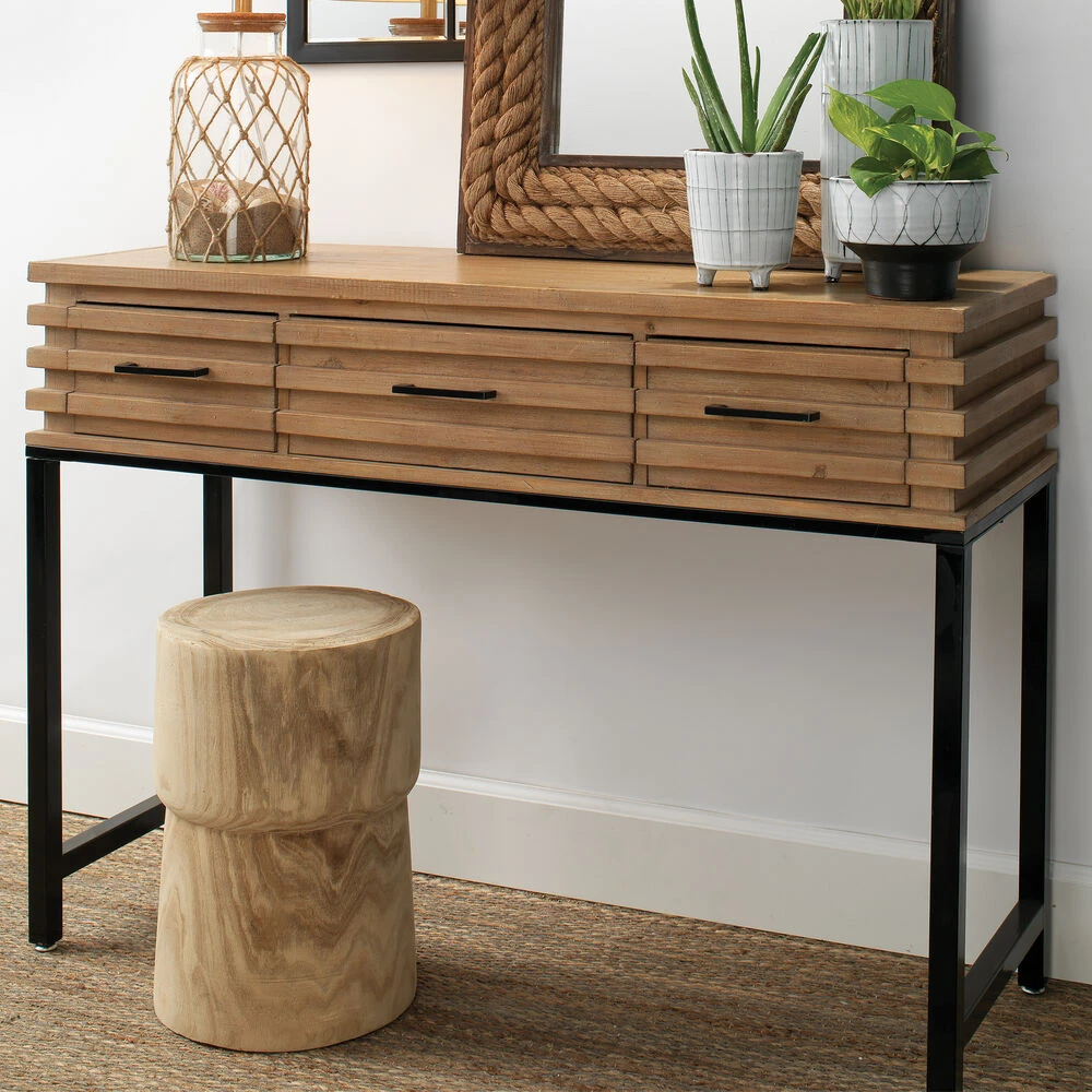 Yucca 17.75 X 12 Inch Natural Wood Side Table 6 Yucca 17.75 X 12 Inch Natural Wood Side Table - Image 6