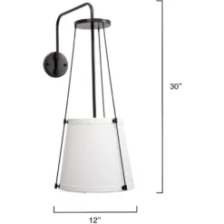 California 1 Light 12 Inch Oil Rubbed Bronze Wall Sconce Wall Light -Home Decorate Shop 4cali obow 2