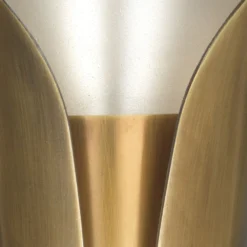 Capsule 2 Light 5 Inch Antique Brass & Antique Silver Interior Wall Sconce Wall Light -Home Decorate Shop 4caps scab 4