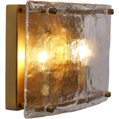 Glenn 2 Light 14 Inch Antique Brass Double Wall Sconce Wall Light -Home Decorate Shop 4glen dbab 6