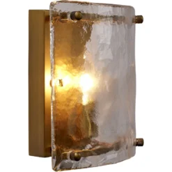 Glenn 1 Light 9.5 Inch Antique Brass Wall Sconce Wall Light -Home Decorate Shop 4glen ssab 9